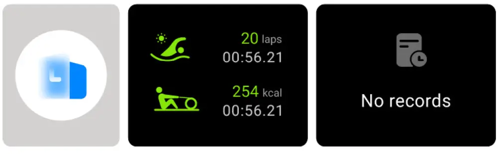 Kogan ACTIVE+ II Smart Watch - Exercise Records