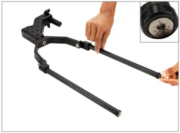 FLYCAM FLCM-GX-5000 Gimbal Handheld Camera Stabilizer B09