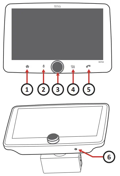 BOSCH BCPA8 Multimedia Player no CD DVD 10 1 Inch Touchscreen Bluetooth-fig3