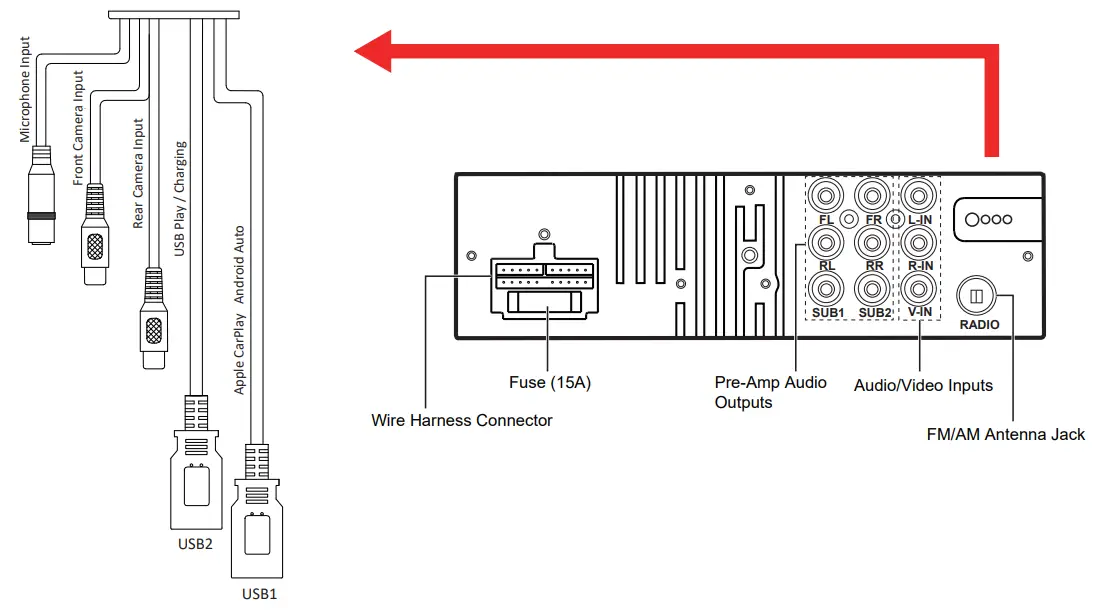 BOSCH BCPA8 Multimedia Player no CD DVD 10 1 Inch Touchscreen Bluetooth-fig4