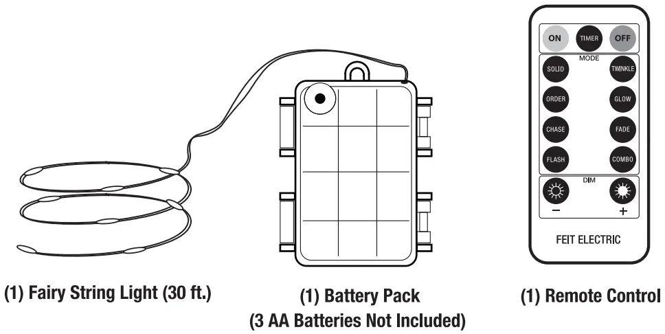 Parts Of Fairy String Lights