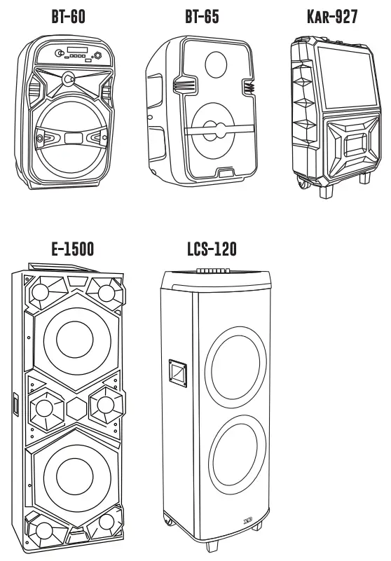 QFX R-37 Rechargeable Solar 6 Band Radio Portable Speaker - Fig 2