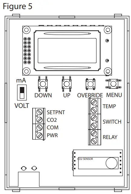 kmc controls sae 1011 room carbon dioxide transmitter -Figure 4