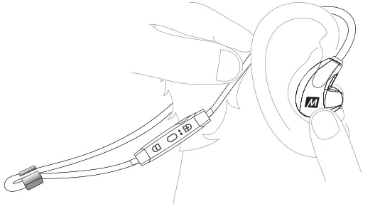 MEE audio X7 Stereo Bluetooth Wireless - WEARING THE X72
