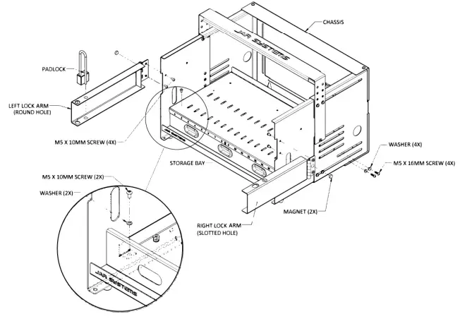JAR SYSTEMS CS-1610 Essential 16 Charging Station-8