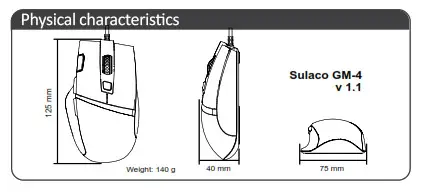 CANYON CND-SGM04RGB Sulaco Gaming Mouse - 3