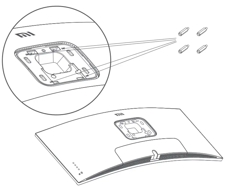 xiaomi 6934177720543 Curved Gaming Monitor 34 - Installation02