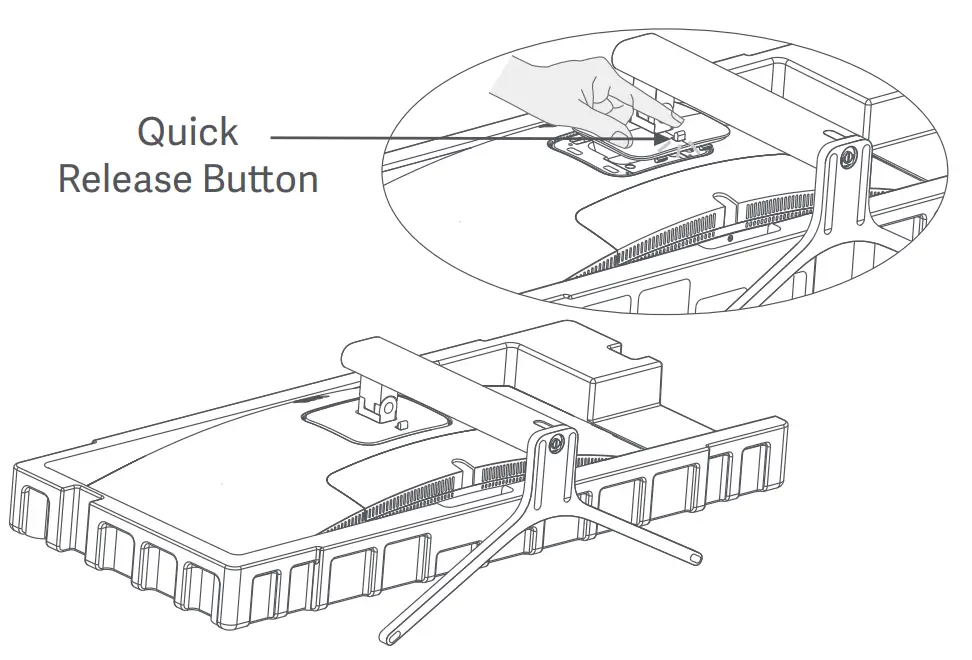 xiaomi 6934177720543 Curved Gaming Monitor 34 - Installation5