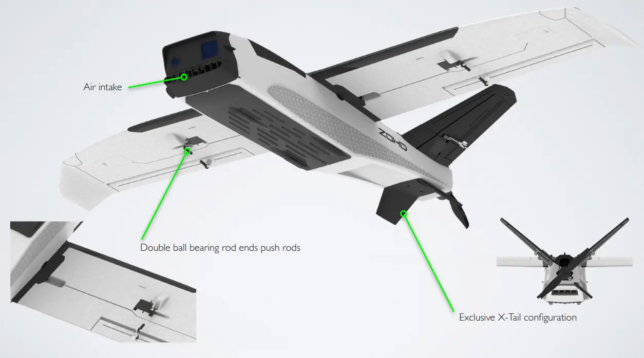 ZOHD Talon GT Rebel Aircraft Ultimate FPV Machine - Details 2