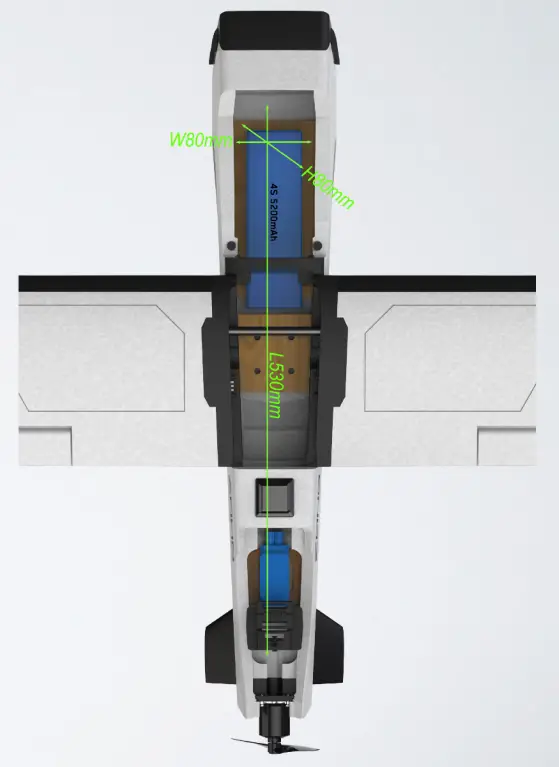 ZOHD Talon GT Rebel Aircraft Ultimate FPV Machine - Specifications 2