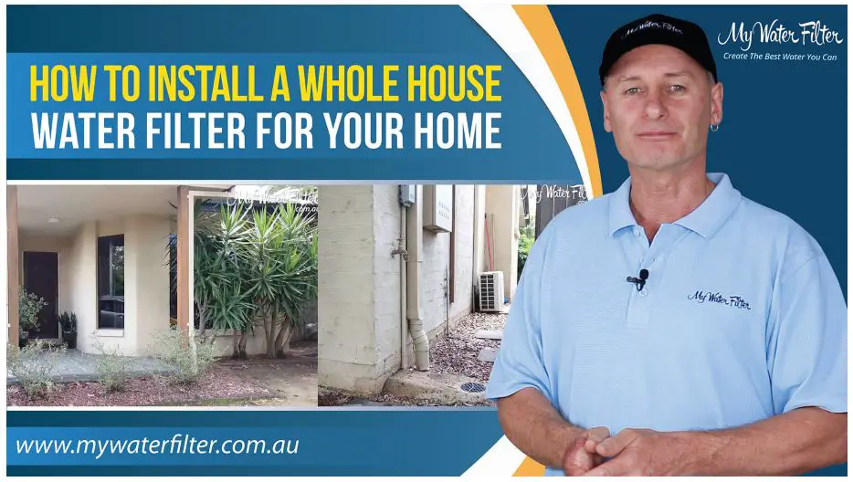 MWF Big Blue Whole House Water Filtration Systems - How to install a whole house water filter for your home