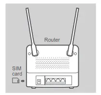 D Link DWR 961 LTE Cat6 Wifi AC1200 Router- Step 1
