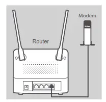D Link DWR 961 LTE Cat6 Wifi AC1200 Router- Step 2