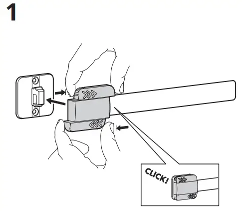IKEA UNDVIKA Multi Latch - PARTS 1