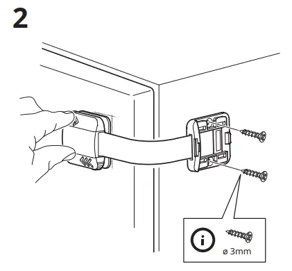 IKEA UNDVIKA Multi Latch - PARTS 22