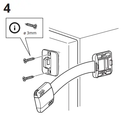 IKEA UNDVIKA Multi Latch - PARTS 44