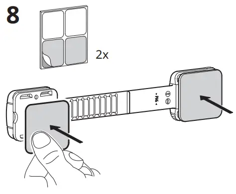 IKEA UNDVIKA Multi Latch - PARTS 8