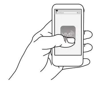 Open the app and follow the instructions
