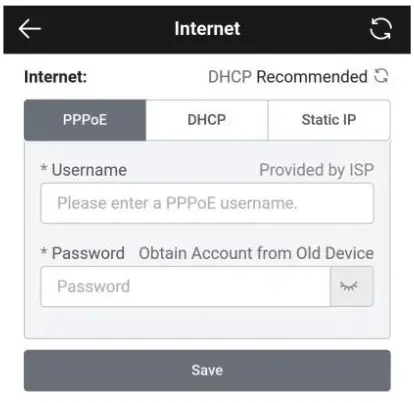 REYEE R6 3200M WiFi 6 Dual-Band Mesh Router - Access the Internet by Web browser 3