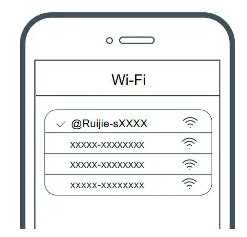 REYEE R6 3200M WiFi 6 Dual-Band Mesh Router - Access the Internet by Web browser