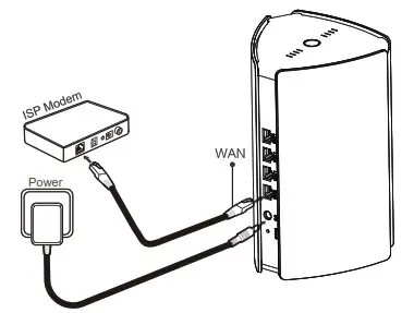 REYEE R6 3200M WiFi 6 Dual-Band Mesh Router - Configure one router to access the Internet 2