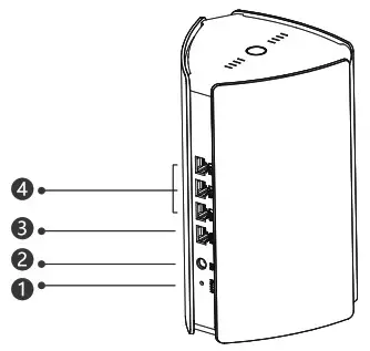 REYEE R6 3200M WiFi 6 Dual-Band Mesh Router - Packing List