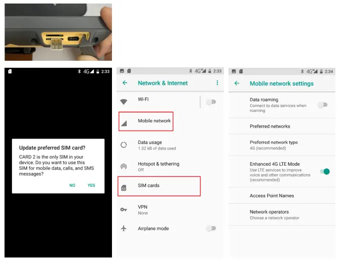 SOUTH H6 Mapping Instrument - SIM card