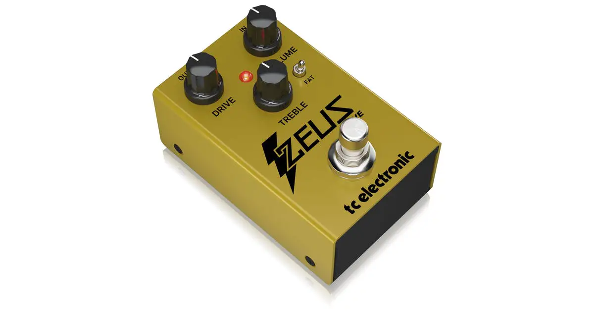 Tc Electronic 000-ebw00-00010 Zeus Drive Overdrive Pedal User Guide Tc Electronic 000-ebw00-00010 Zeus Drive Overdrive Pedal User Guide