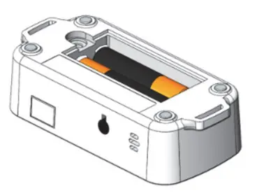 InTemp CX400 Series Temperature Logger -battery door
