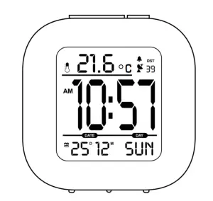hama-00136278-RC-45-Radio-Controlled-Alarm-Clock