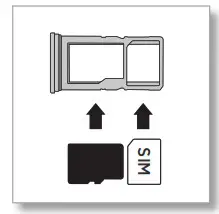 motorola T56ZF3 Mobile Cellular Phone- SIM card