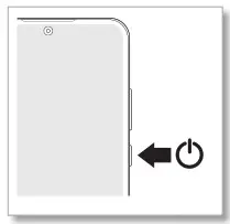 motorola T56ZF3 Mobile Cellular Phone- power on