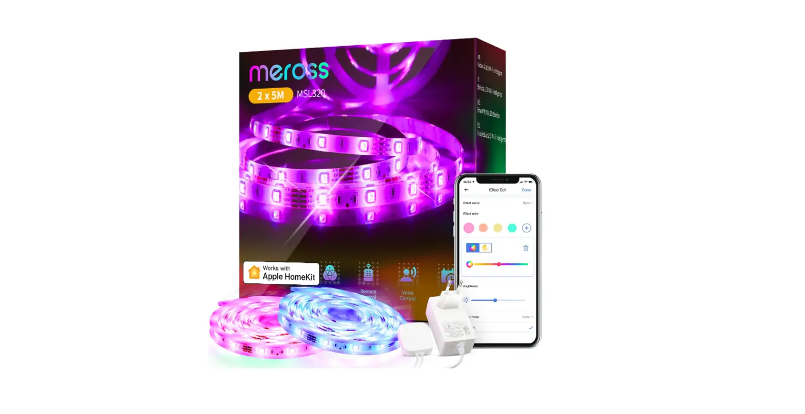 Meross 1789072 Led Light Strip Consumes Dc 12v Power Installation Guide