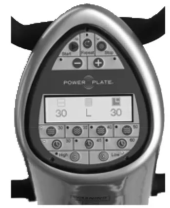 POWER PLATE 61NGG3100 Pro5M Vibration Trainer- Operation