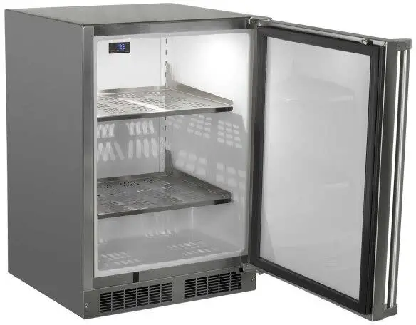 MARVEL MORE124SS31A 24-Inch Stainless Steel Built-In Outdoor High Capacity Refrigerator IMAGE