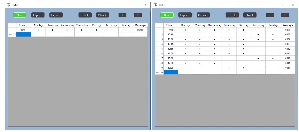 adastra D 8 Digital Messaging Unit - Preparing 2