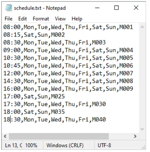 adastra D 8 Digital Messaging Unit - Preparing 4