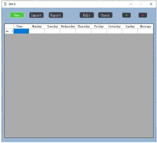 adastra D 8 Digital Messaging Unit - Preparing