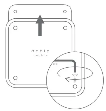 acaia ACA-L-BUK Base Upgrade Kit - apply lunar base