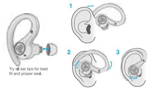 JBL EBEAIRSPTNCRBLK82 Epic Air Sport ANC True Wireless Earbuds - fig 10