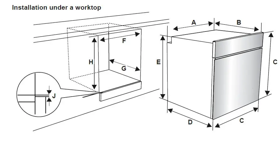eico VBO 1460 PN Pyro Built-in Oven figure 1