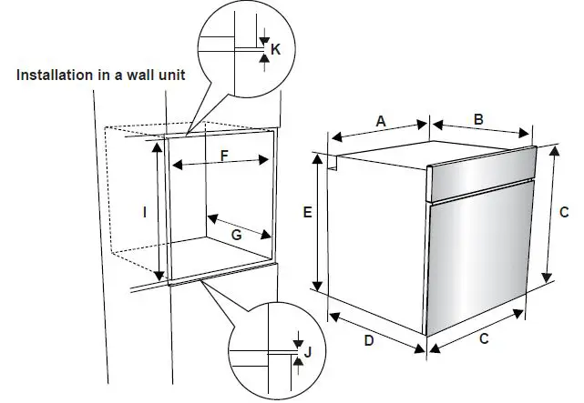 eico VBO 1460 PN Pyro Built-in Oven figure 2