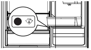 IKEA 104 948 50 UPPKALLA Fridge Freezer - Temperature indicator