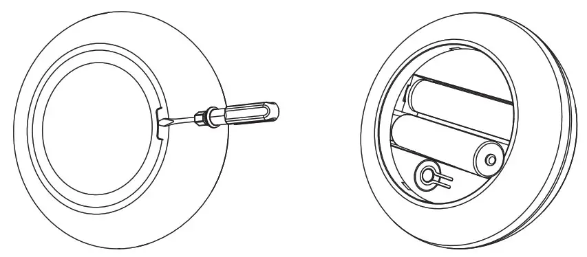 MiBOXER S2-B 2.4G Rainbow Remote RGB+CCT - Install Battery