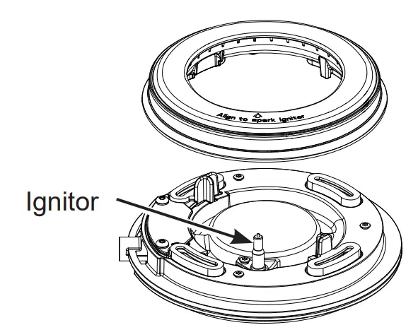CAFE CGU366 36 Inch Professional Rangetops - Ignitor