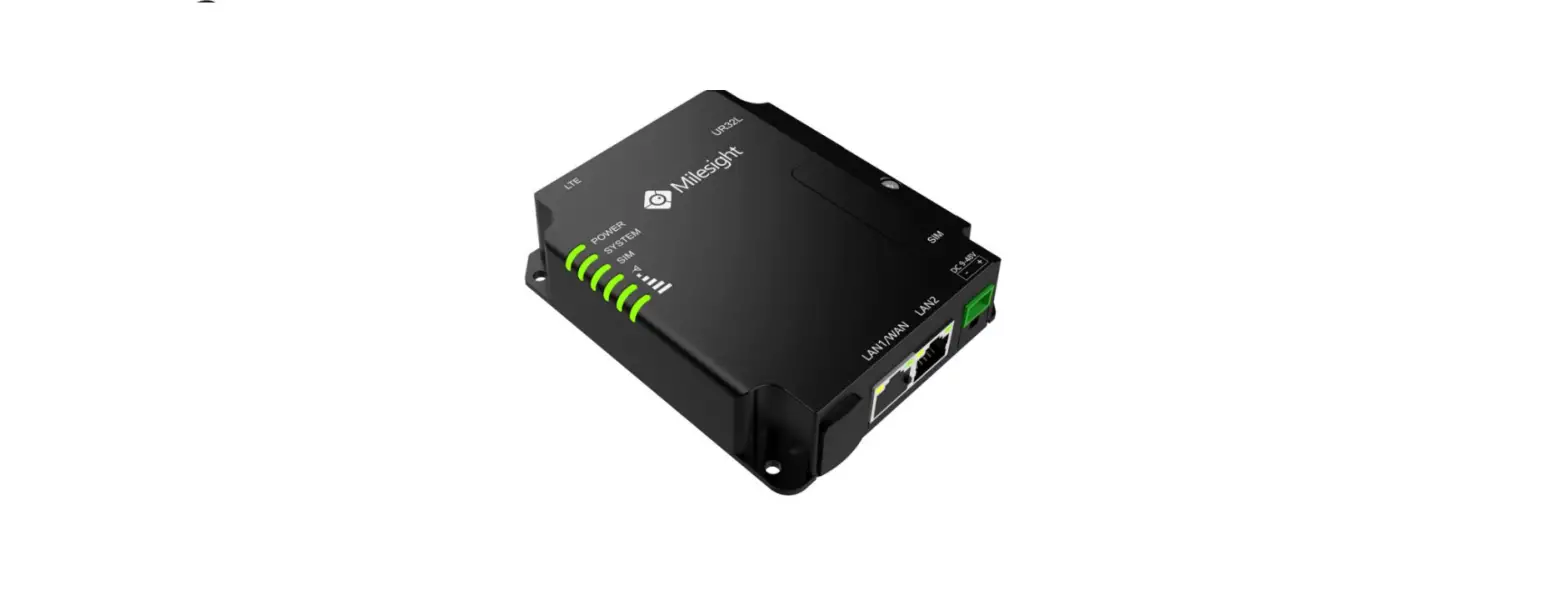 Milesight Ur32 Industrial Router Pro Series User Guide