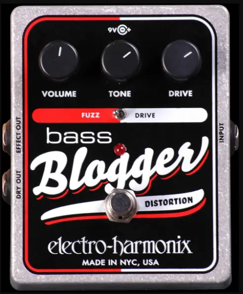 electro-harmonix Bass Blogger Fuzz and Distortion pro