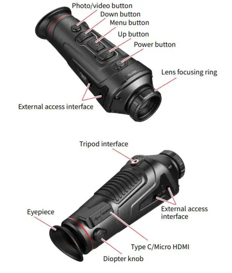 Guide sensmart TrackIR Series Handheld Thermal Imaging Monocular - figure 1