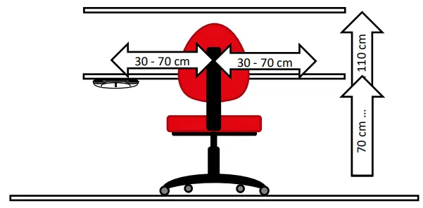 Waldmann CHEKOV Desk Sensor - fig