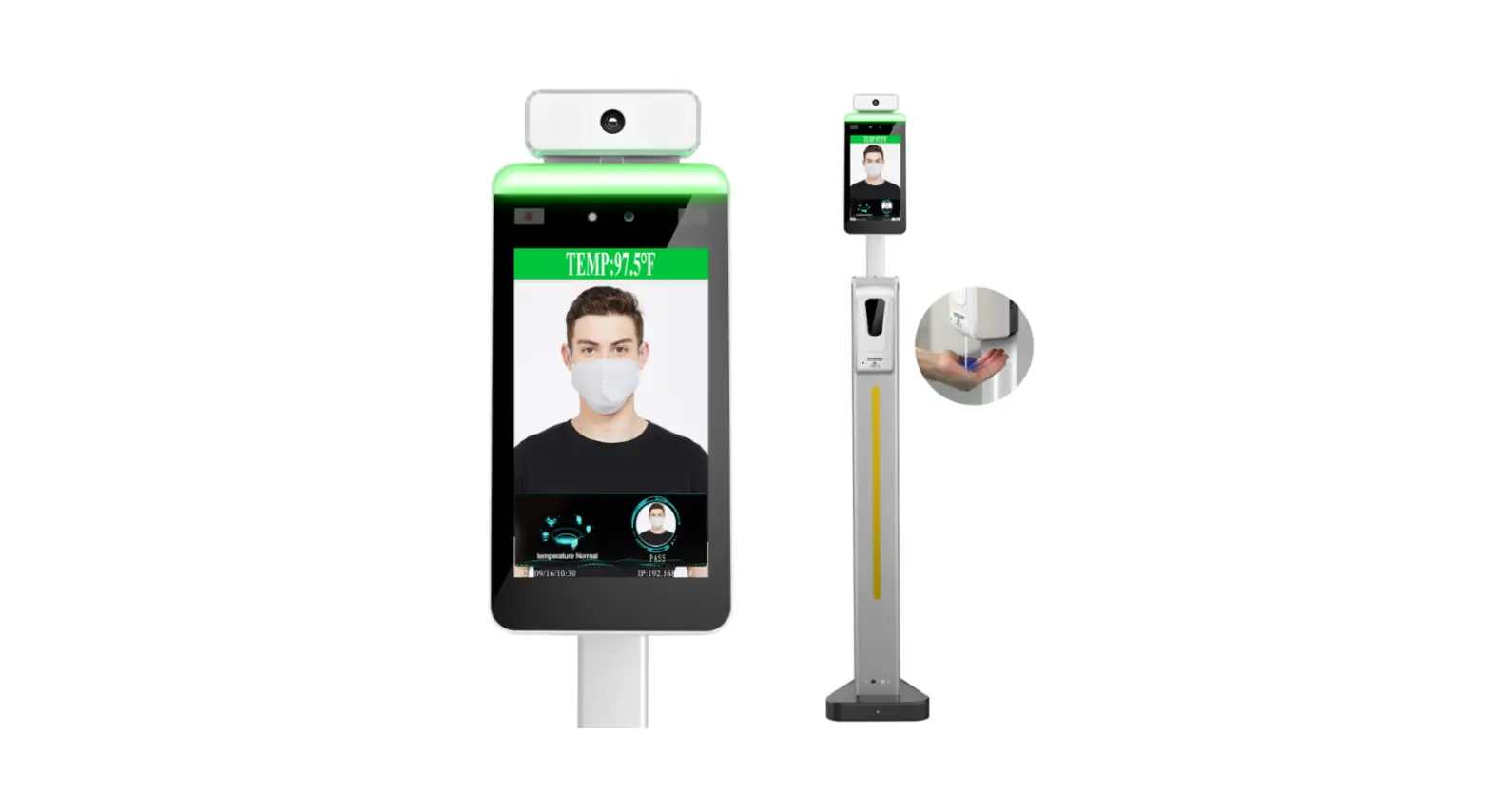Vikviz Wi-fi Face Recognition Body Temperature Measurement System User Manual